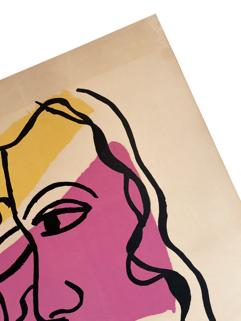 Affiche originale de Fernand Léger 1949 - Mourlot