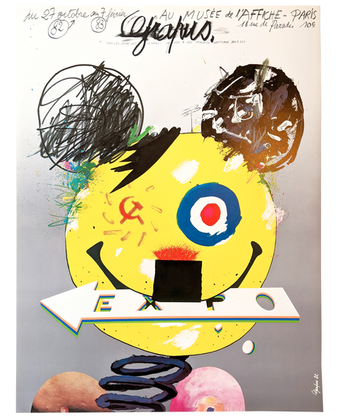 Affiche originale Grapus 1982