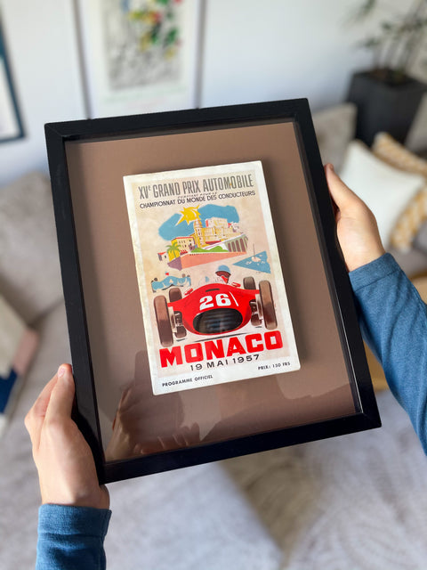 Programme original du Grand Prix de Monaco 1957