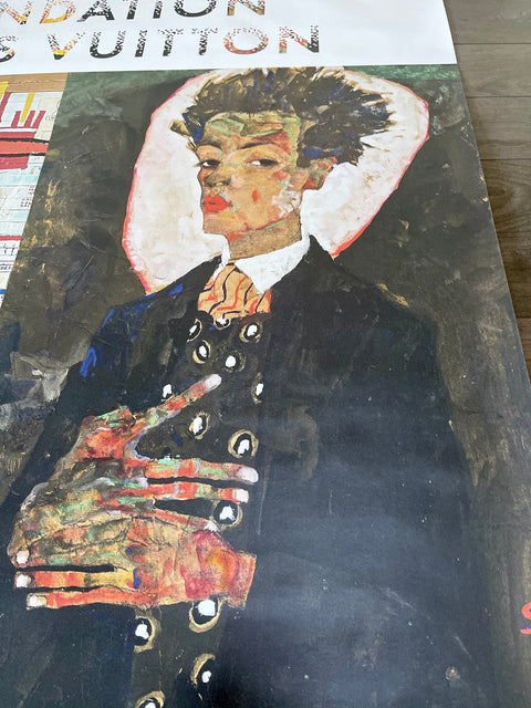 Original Jean-Michel Basquiat Poster - Fondation Louis Vuitton - 2018 "Big Size"