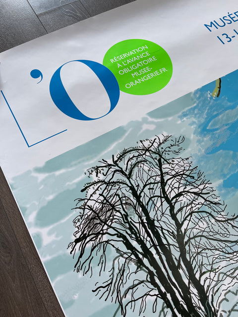 Original Large Poster David Hockney 2021 - Musée De L'Orangerie - Big Size