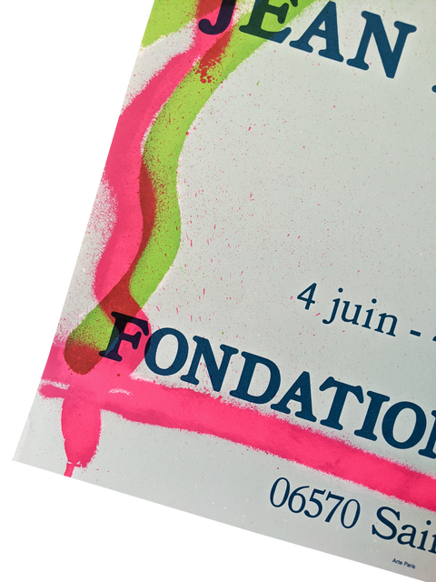 Original Poster Jean Messagier Fondation Maeght 1977