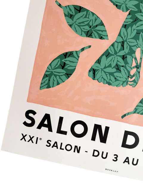 Original René Magritte Poster "Salon de Mai", Paris - 1965 - Mourlot