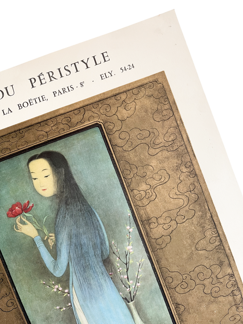Original Poster Maï-Thu, Galerie Du Péristyle - 1960