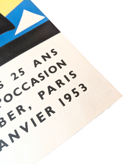 Affiche originale Henri Matisse 1952 - Galerie Kleber 1952 (Papier d'Archivage)