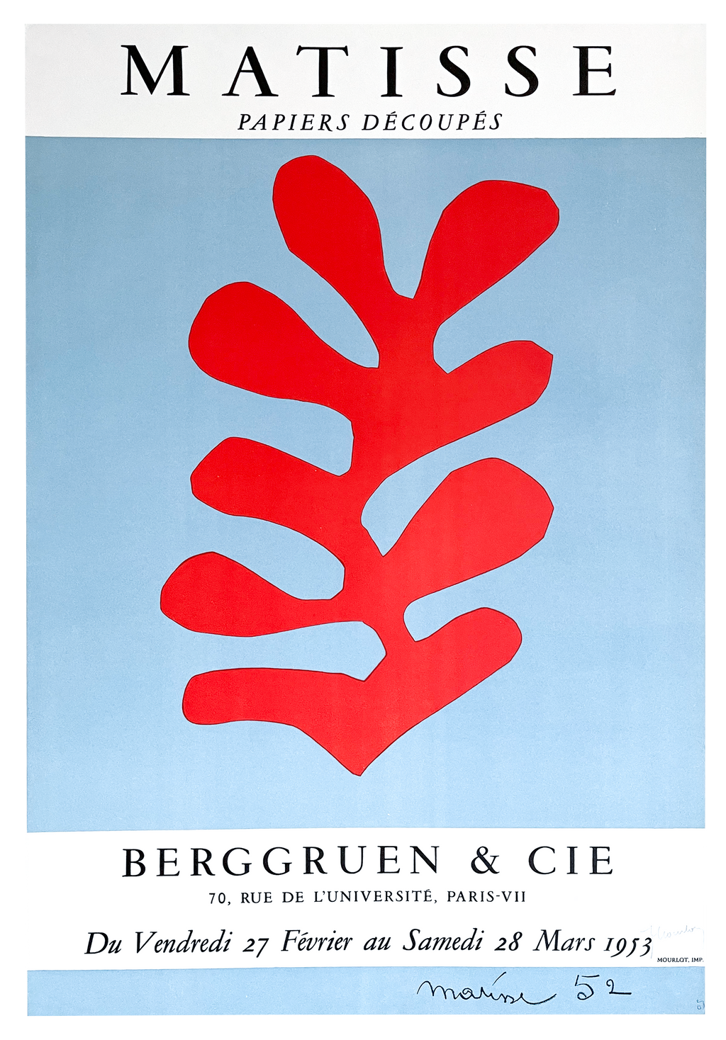 Original Poster By Henri Matisse 