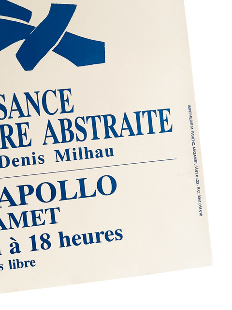 Original Poster Henri Matisse 1991 « Espace Apollo Mazamet »