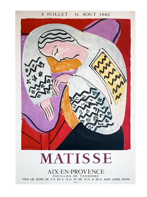 Original Henri Matisse Poster - Aix-En-Provence, 1960 - Mourlot