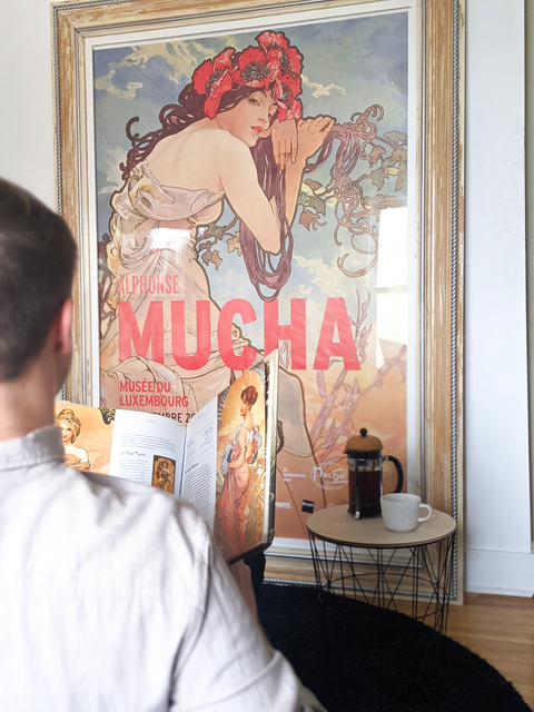 Grande affiche originale Mucha 2018 - Grande taille