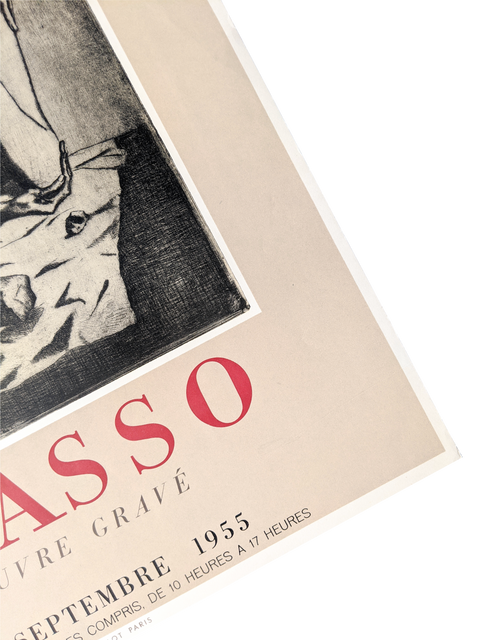 Original Poster By Picasso - L'oeurvre gravé, 1955 - Mourlot