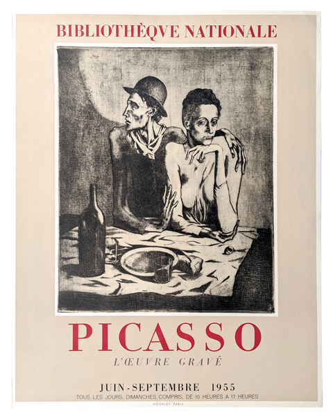 Original Poster By Picasso - L'oeurvre gravé, 1955 - Mourlot