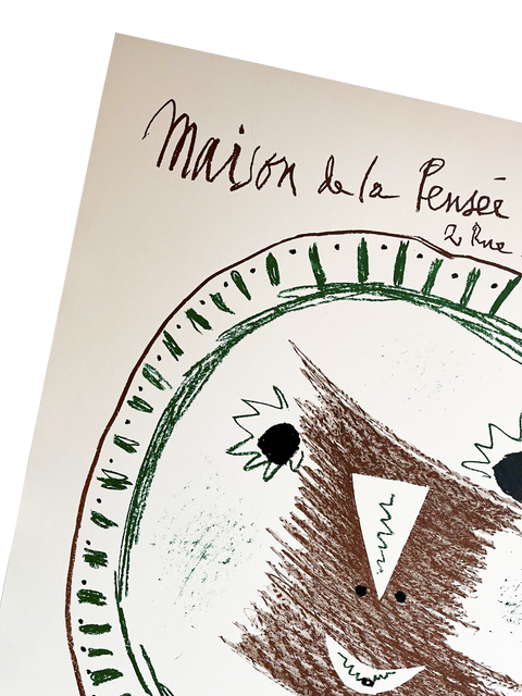 Affiche Originale Picasso Céramiques II - Maison Pensée Française, 1958 - Mourlot