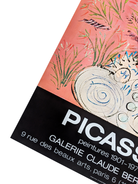 Affiche originale d'exposition Pablo Picasso - 1980