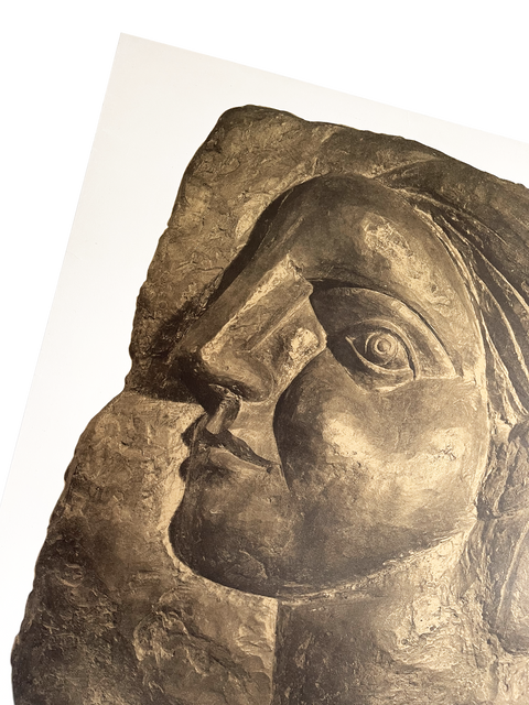 Original Poster Pablo Picasso "Sculptures Dessins", 1958 - Mourlot