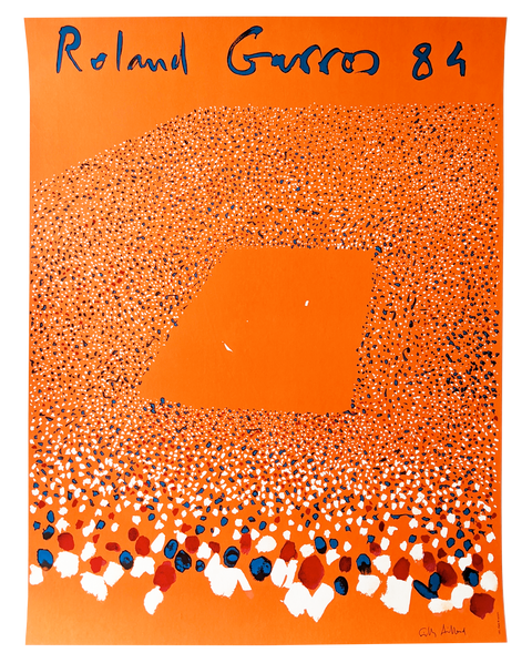 Affiche originale Roland-Garros 1984
