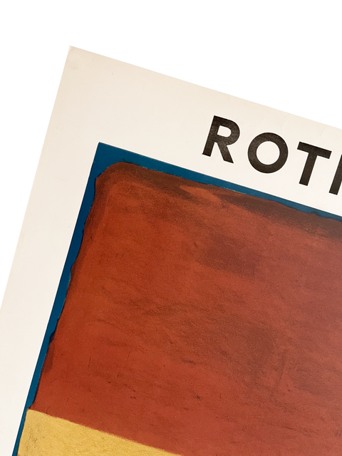 Affiche originale de Mark Rothko "Musée D'Art Moderne Paris", Mourlot - 1962