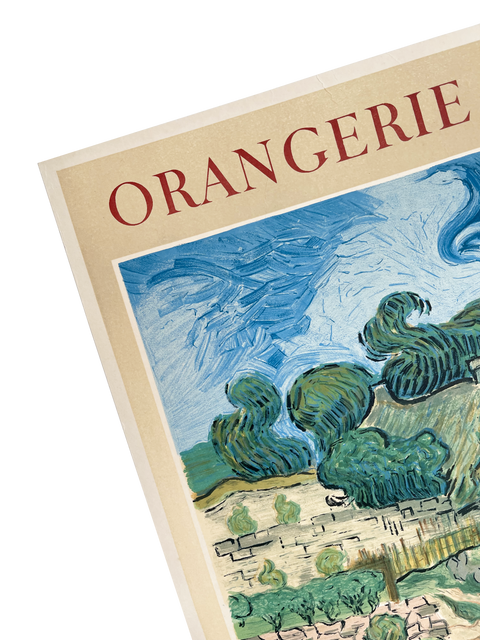 Affiche Originale Van Gogh Orangerie Des Tuileries 1954 - Mourlot