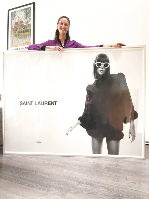 Original Yves Saint Laurent Advertising Poster 2021