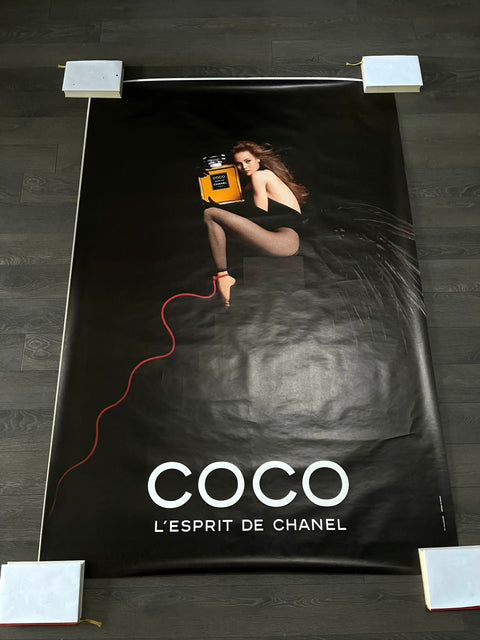Original Large Poster Coco Chanel, 1991