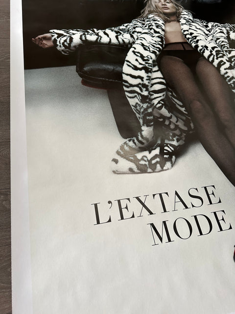 Original Bazaar Fashion Magazine Poster "Kate Moss", 2023