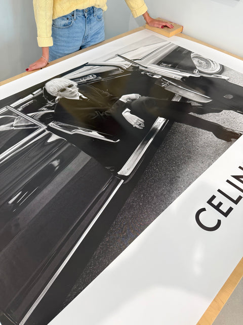 Affiche originale Céline "Symphonie Fantastique" 2024, par Hedi Slimane - Horizontale (Grand Format)