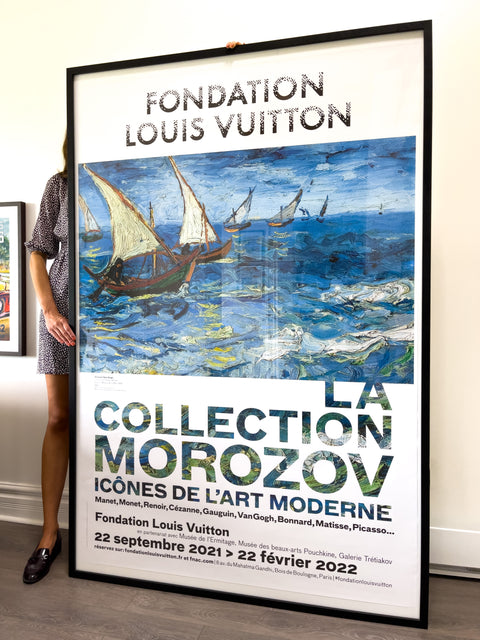 Original Large Van Gogh Poster Fondation Louis Vuitton "La Collection Morozov" - 2021
