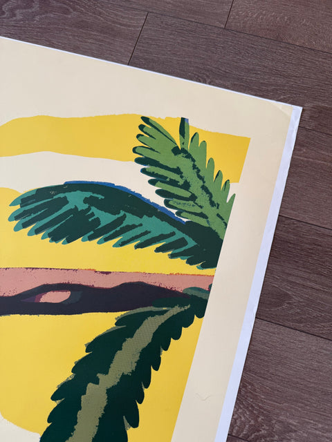 Original Paris Plage Poster By Simon Roussin, 2017