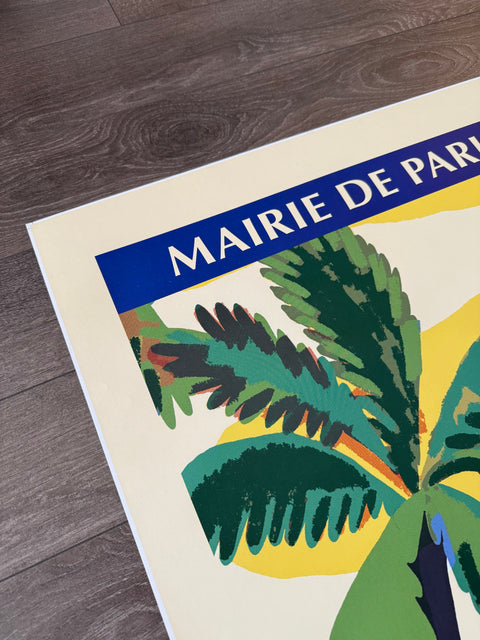Original Paris Plage Poster By Simon Roussin, 2017