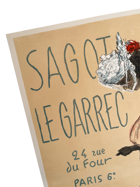 Original Pierre Bonnard Poster Sagot Le Garrec, Paris - 1957