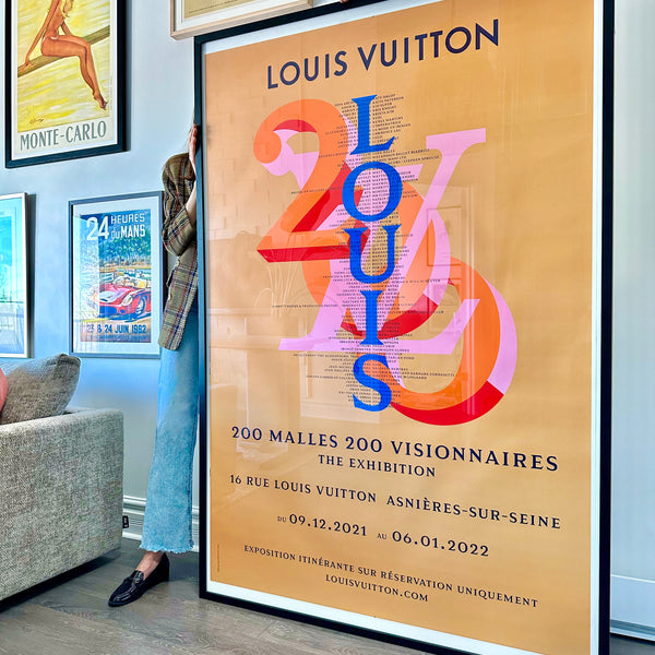 Original Louis Vuitton Poster Exhibition Paris, 2021 – nbmposter