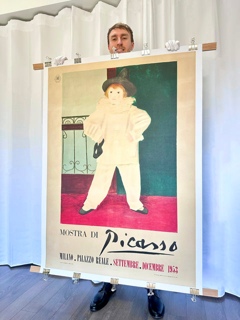 Original Pablo Picasso Poster "Milano Palazzo Reale", 1953