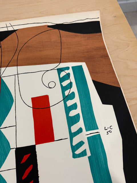 Original Le Corbusier Poster 