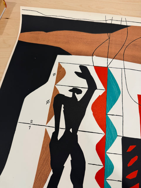Original Le Corbusier Poster 