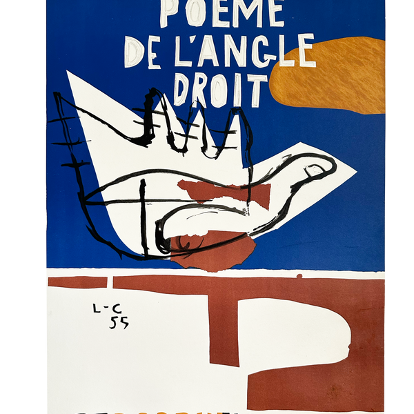 Original Le Corbusier Poster 