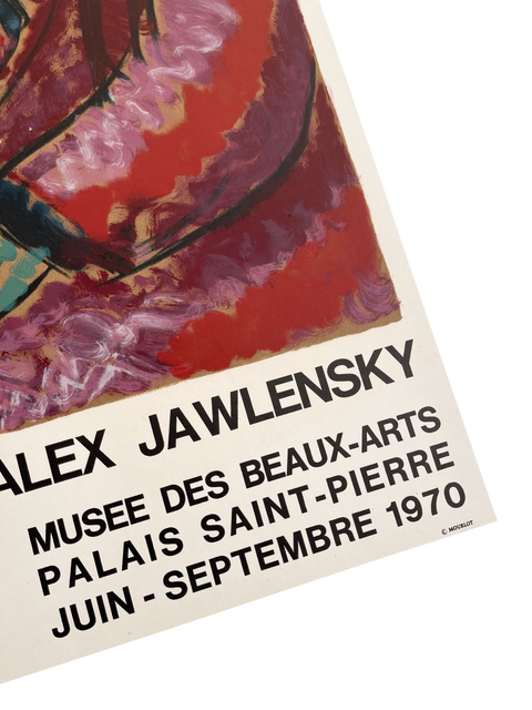 Original Alex Jawlensky Poster "Festival De Lyon", 1970 - Mourlot