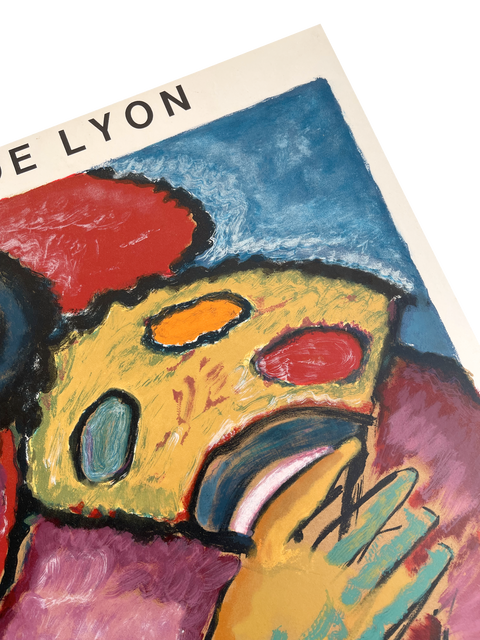 Original Alex Jawlensky Poster "Festival De Lyon", 1970 - Mourlot