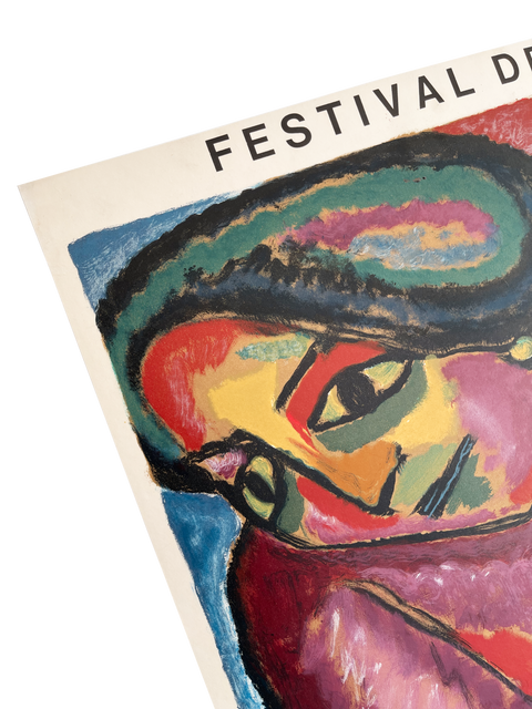 Original Alex Jawlensky Poster "Festival De Lyon", 1970 - Mourlot