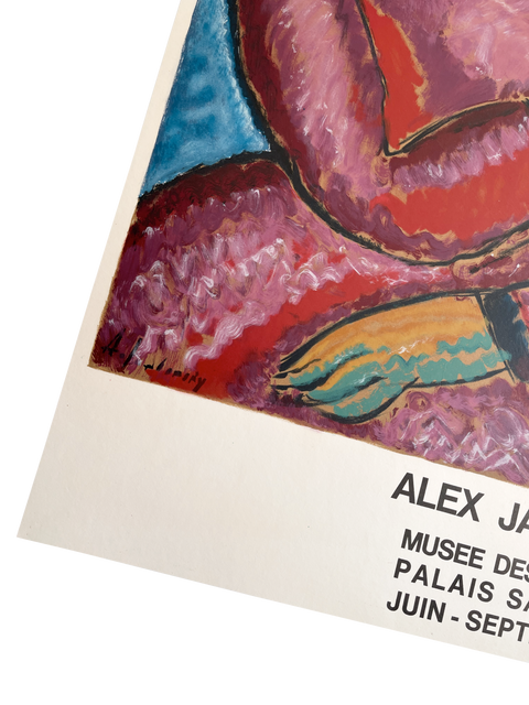 Original Alex Jawlensky Poster "Festival De Lyon", 1970 - Mourlot