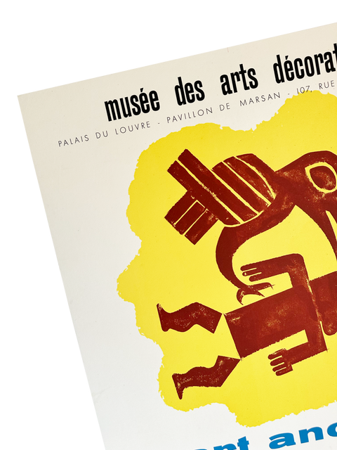Original Poster By Jean Carlu 1956 "Art Ancien Du Perou", 1956