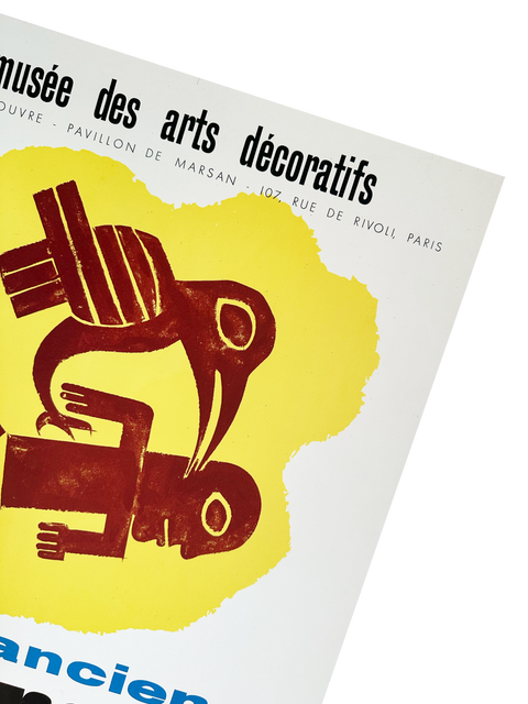 Original Poster By Jean Carlu 1956 "Art Ancien Du Perou", 1956