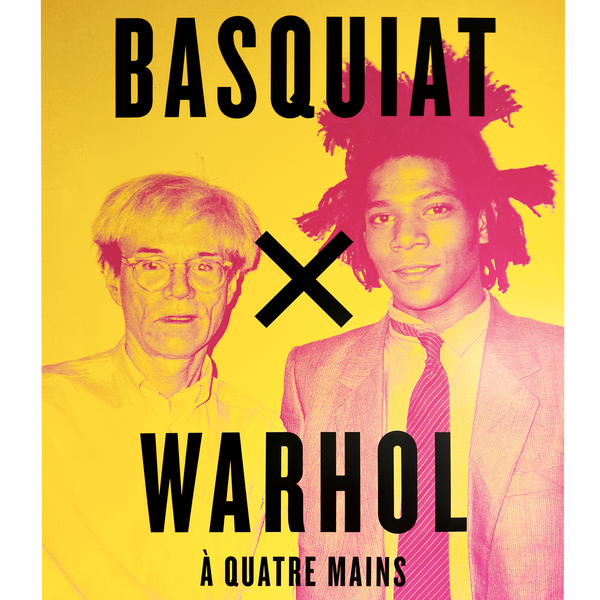 再入荷1枚のみ】バスキア×ウォーホル 海外ポスター②ルイヴィトン財団
