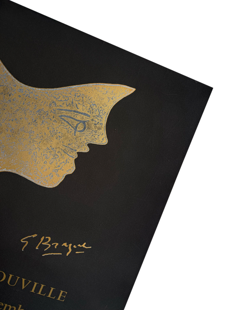 Original Georges Braque Poster Casino Trouville 1979