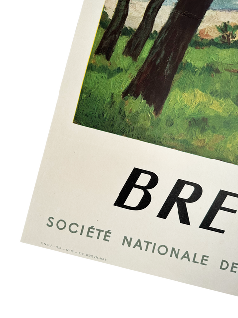 Original Poster By André Strauss, Paris - SNCF - 1950