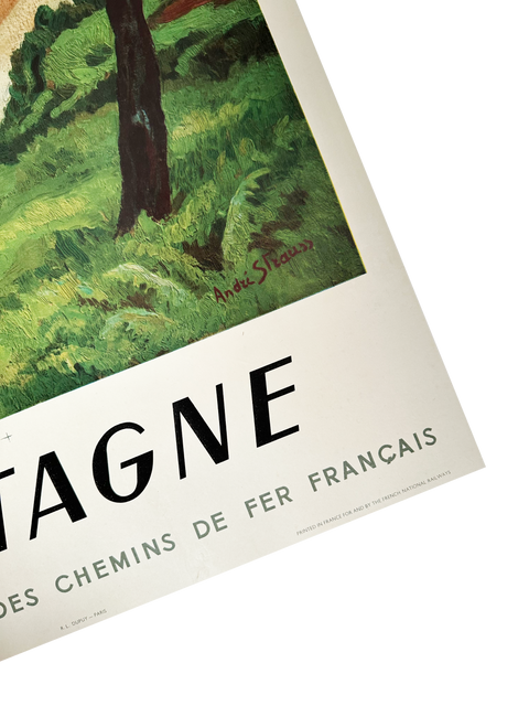 Original Poster By André Strauss, Paris - SNCF - 1950