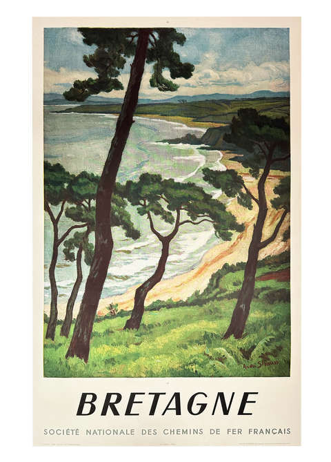 Original Poster By André Strauss, Paris - SNCF - 1950