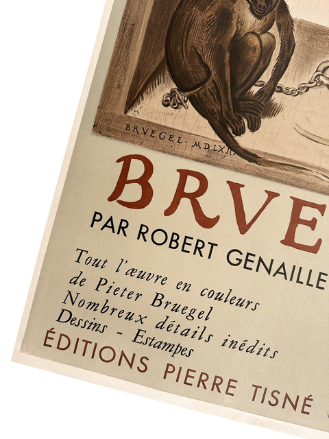 Original Brvegel Poster By Robert Genaille, 1954 - Mourlot