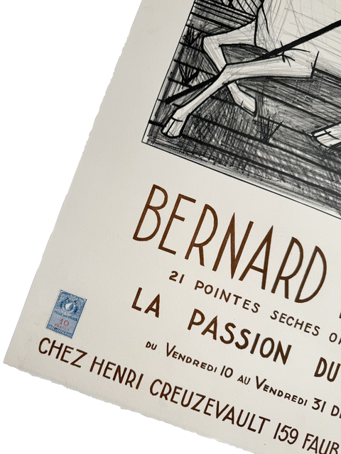 Original Bernard Buffet Poster 1954 "La Passion Du Christ"