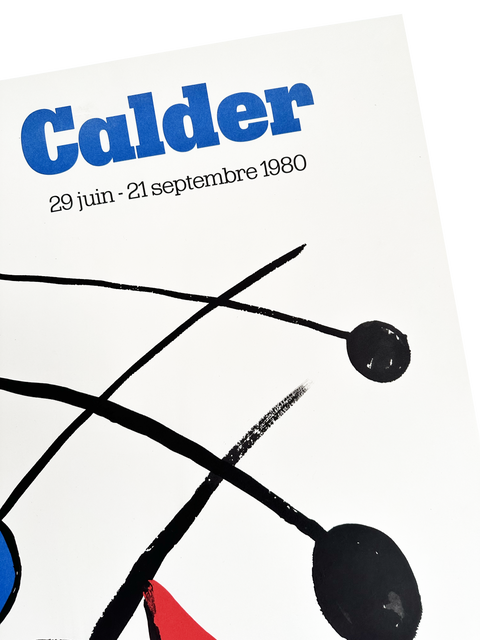 Original Calder Poster Chapelle De La Charité, 1980