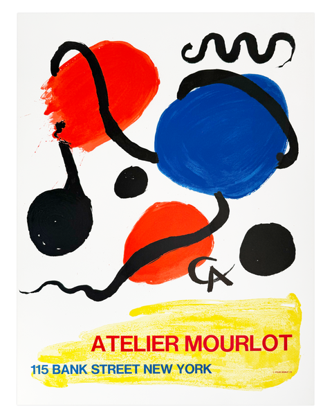 Original Calder Poster Atelier Mourlot "115 Bank Street", 1967 (Arches paper)