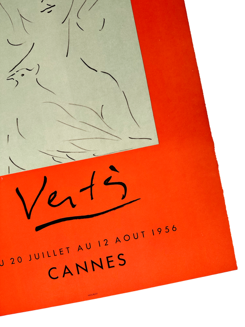 Original Poster By Marcel Vertés galerie 65 - Mourlot, 1956 (Arch Paper)